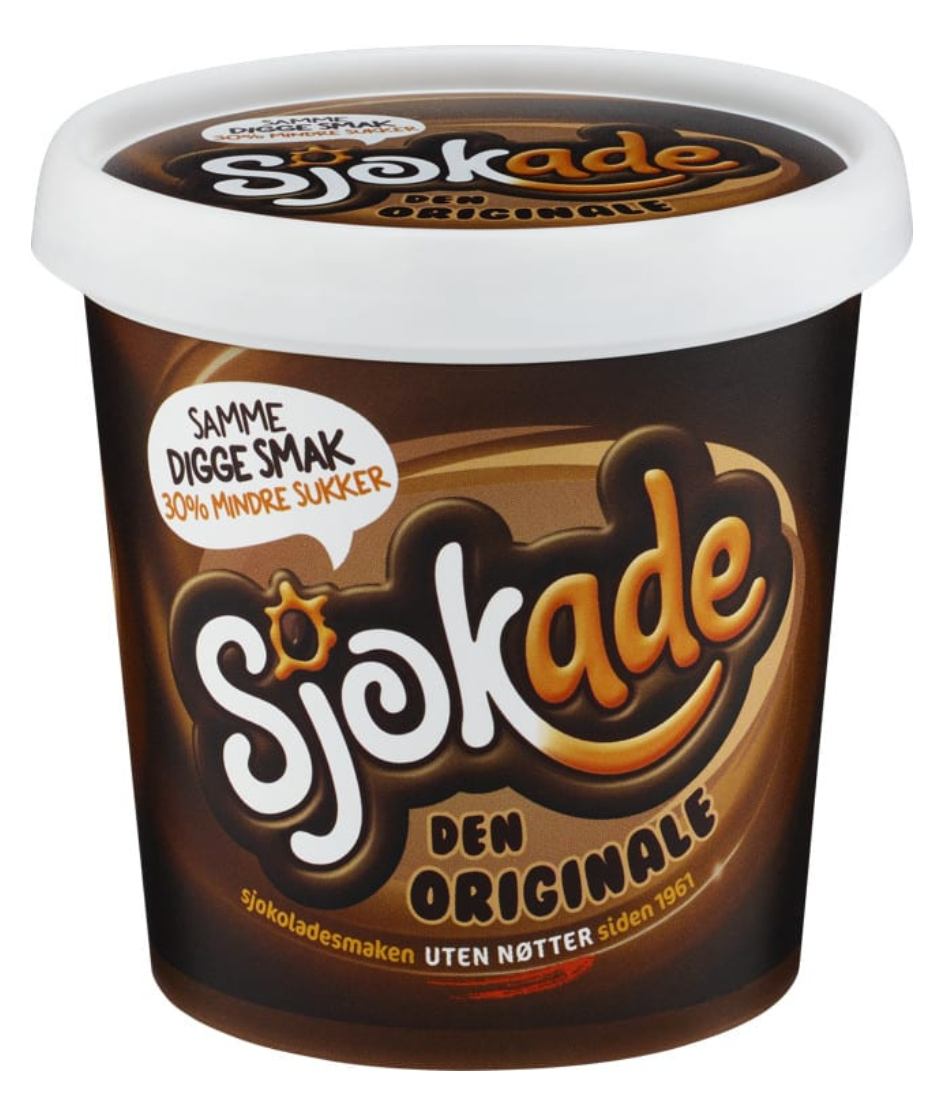 Sjokade Norwegian Chocolate Spread Free Worldwide Shipping