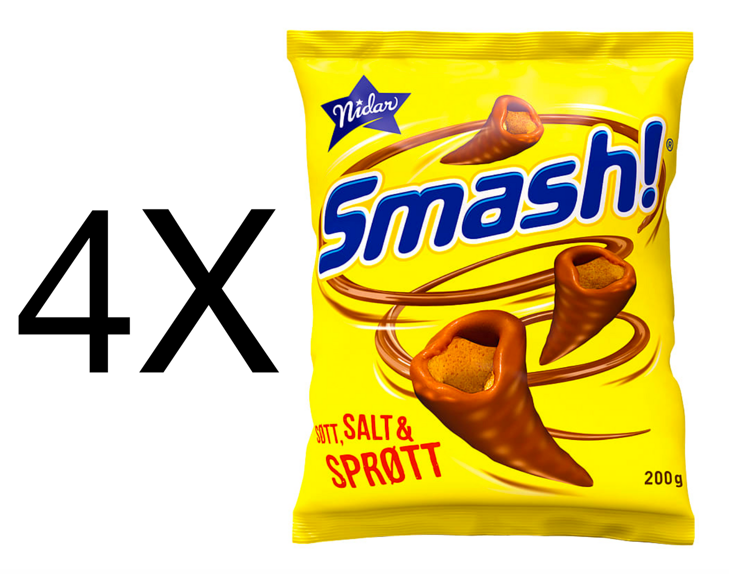 Nidar Smash 4X200g Free Worldwide Shipping