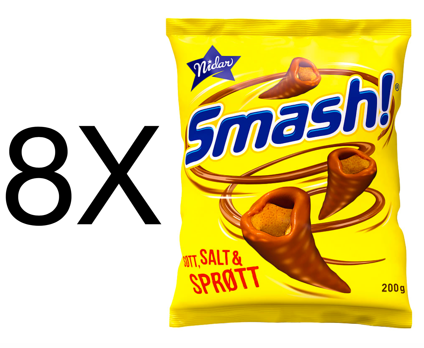 Nidar Smash 8X200g Free Worldwide Shipping