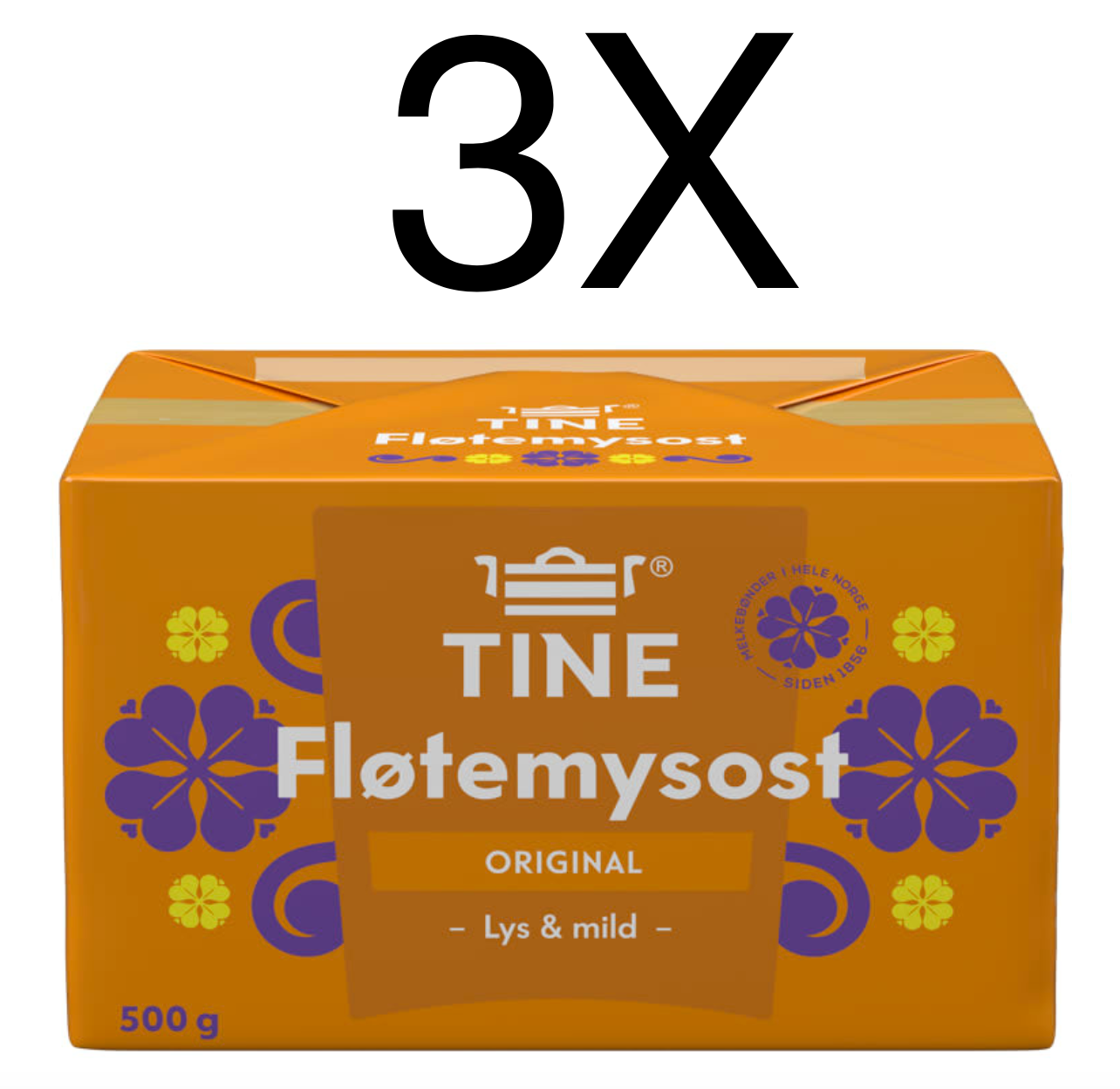 Tine Brunost Fløtemysost Norwegian Brown Cheese Wholesale Lot Free Worldwide Shipping