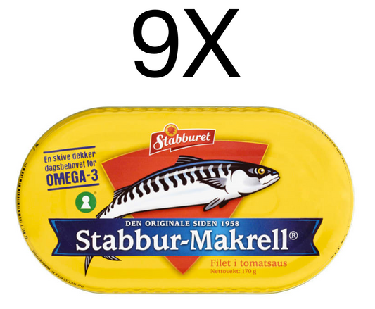 Stabbur-Makrell Makrell i tomat Wholesale Lot Free Worldwide Shipping