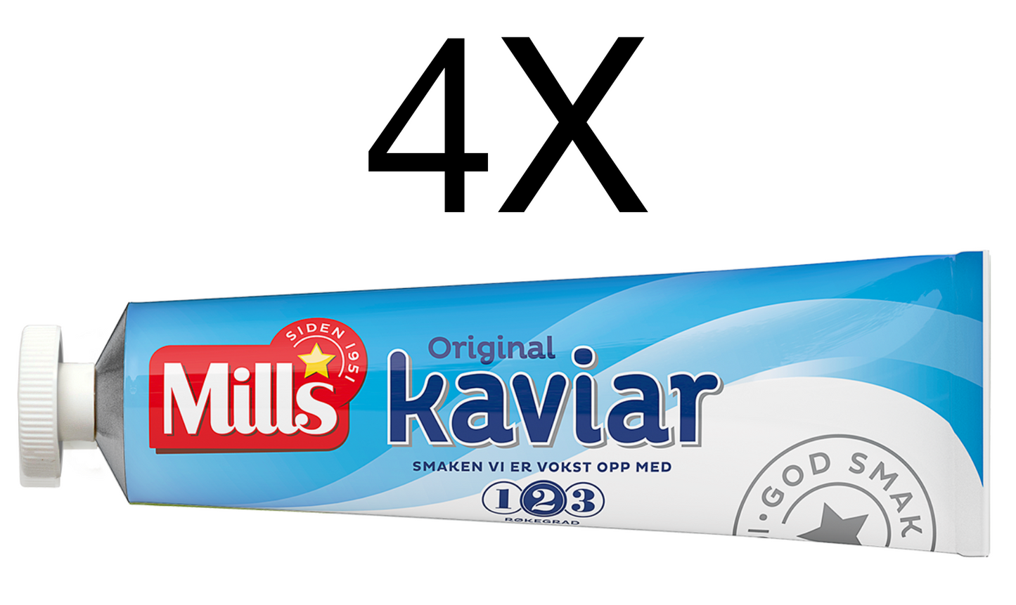 Mills Kaviar Wholesale Lot Free Worldwide Shipping Norwegian Caviar