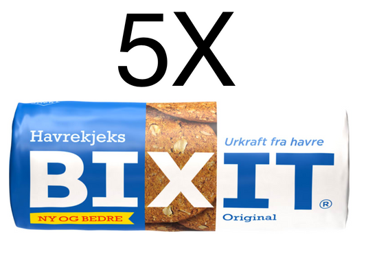 Buy Norwegian Bixit Crackers Cookies Oat Free Worldwide Shipping
