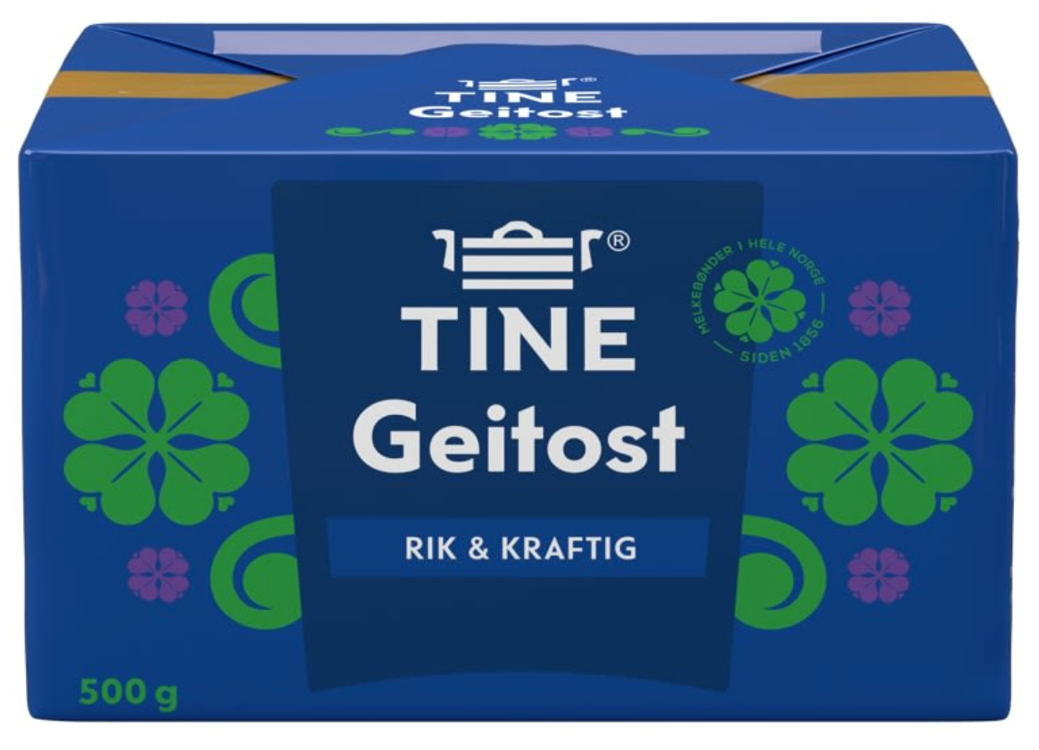 Buy Tine Brunost Geitost Norwegian Brown Cheese Free Worldwide Shipping